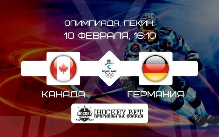 Канада – Германия хоккей